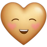 Heart shaped sticker