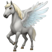 Horse with wings sticker