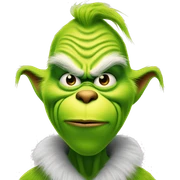 The grinch  sticker