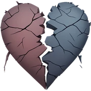Heart broken  sticker
