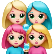 Powerpuff girls sticker
