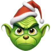 Grinch sticker