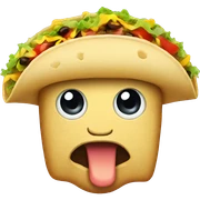 Taco sticker