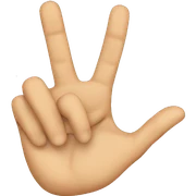 Yvl handsign sticker