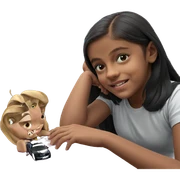 girl in black shirt vehicle sticker
