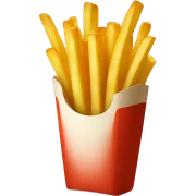 French fries  sticker