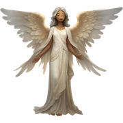 Dusty angel sticker