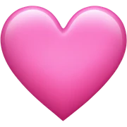 Heart pink  sticker