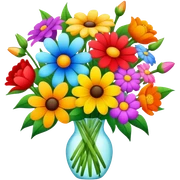 flowers sticker
