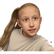 young man with long hair sticker
