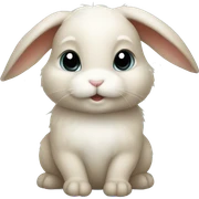 Baby bunny sticker