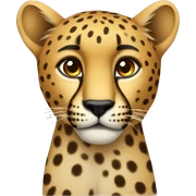 Cheetah sticker