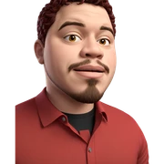 handsome boy in red shirt sticker
