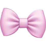 Cute bow sticker