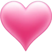 Pink heart  sticker