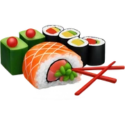 Christmas sushi  sticker