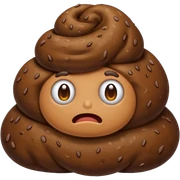 Poop sticker