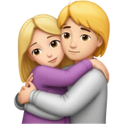 Hug sticker