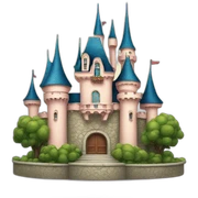Chateau disneyland sticker