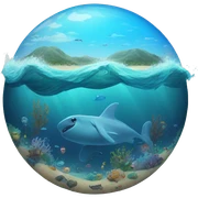 Ocean  sticker