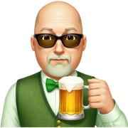 Tipsy Leprechaun sticker