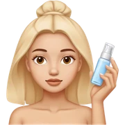 skin care girl sticker