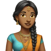 indian pretty girl sticker