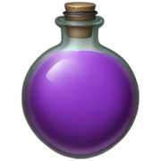 poison flask sticker