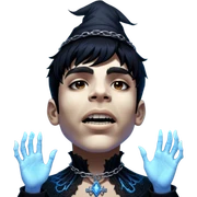 Necromancer sticker