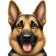 German Shepherd sticker