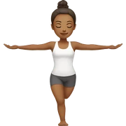 Yoga sticker