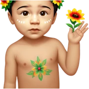 Flower-Crowned Dancer sticker