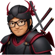 Shadow Samurai sticker