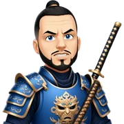 Vigilant Samurai sticker