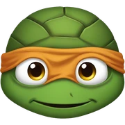 Ninja turtle sticker