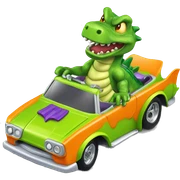 Hot wheels rugrats reptar 1car  sticker