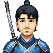 Samurai Defender sticker