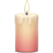Aesthetic candle  sticker
