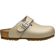 beige / grayish birkenstock clogs sticker
