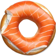 Salmon Bagel  sticker