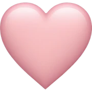 pastel pink heart sticker