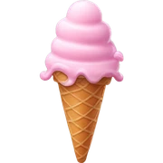 cute pink aesthetic ice cream sticker
