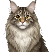 Maine coon sticker