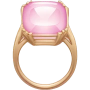 Light pink ring sticker