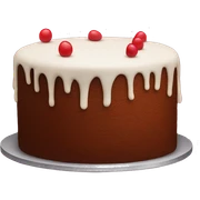 Cake with legs sticker
