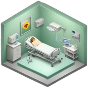 hospital room sticker