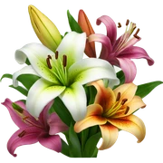 Lilies sticker
