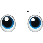Blue Black egg sticker