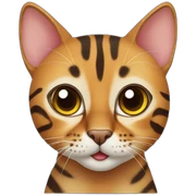 Bengal cat sticker