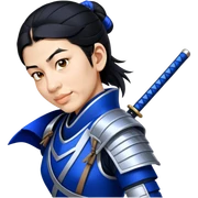 Steadfast Samurai sticker
